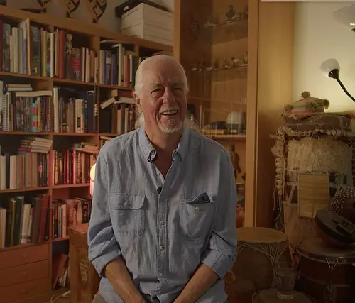Artist Martin Ehrling in his Stockholm studio